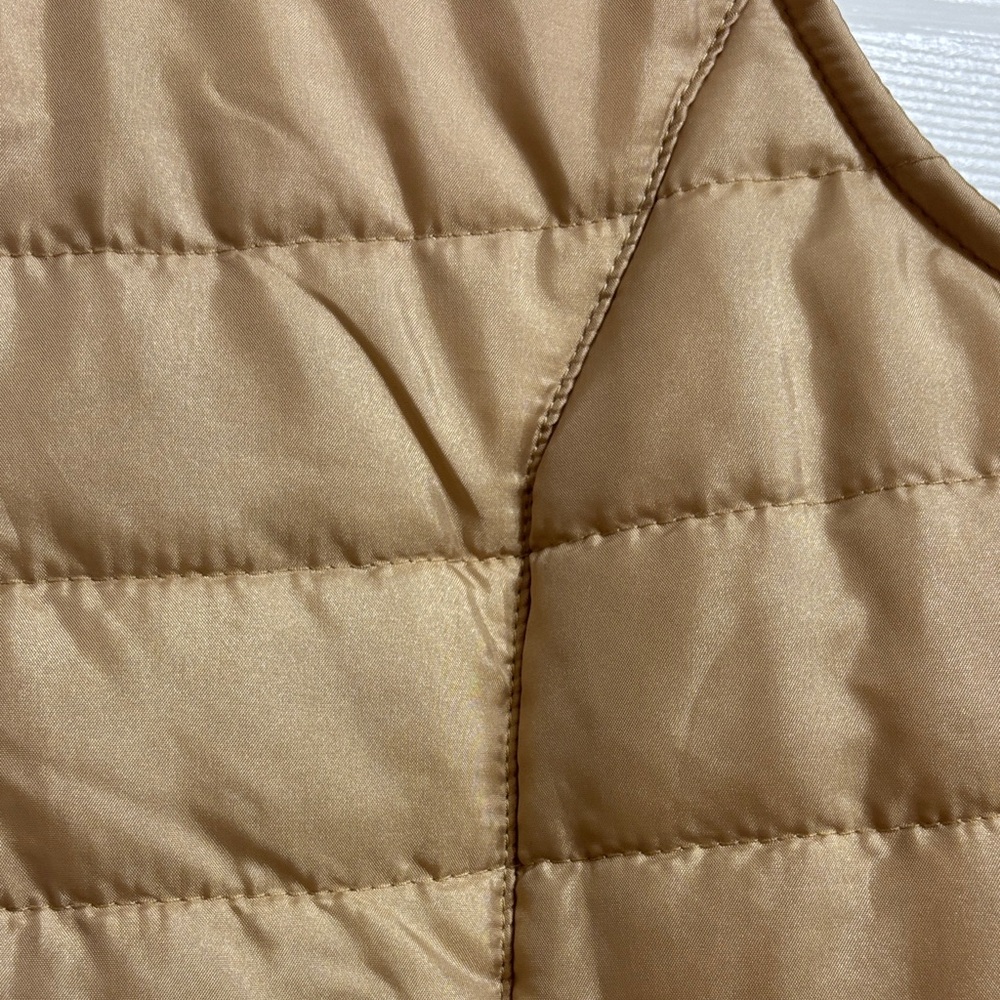 Hannah Beige Quilted Vest - Picture 8 of 12